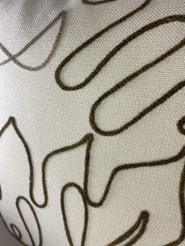 Capa Almofada Folhas Abstratas - Imagem 4